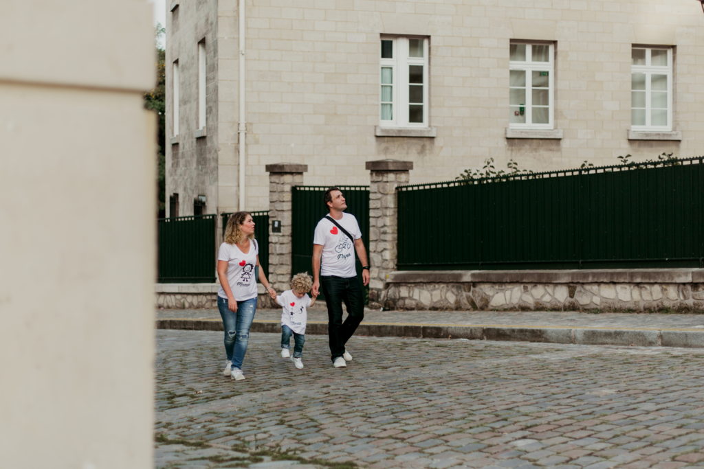 Promenade en famille à Montmartre