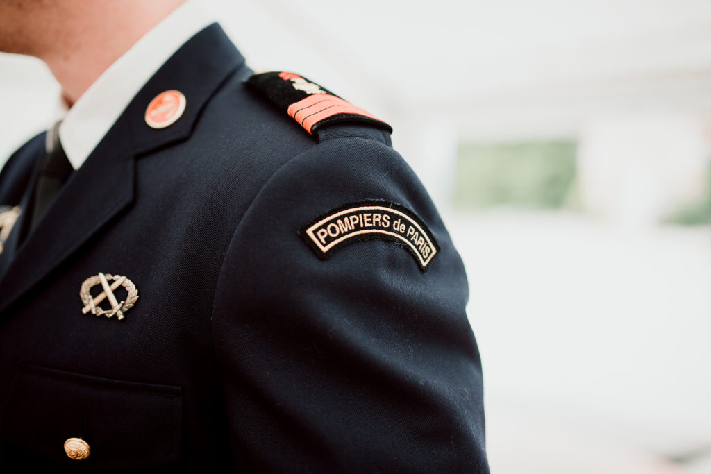 Costume de cérémonie Pompier de Paris