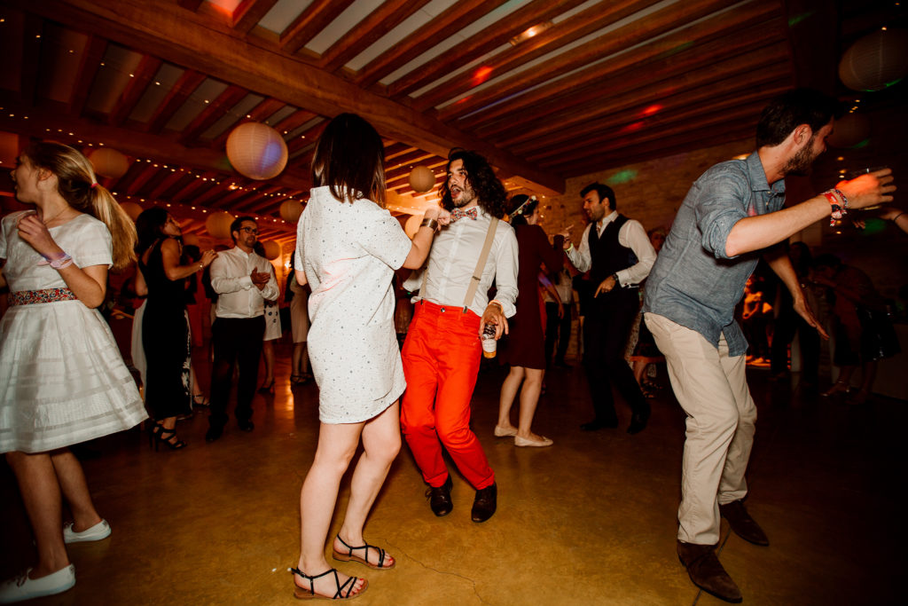 Soirée dansante du mariage de Cécile et Clément au Domaine du Bouloy