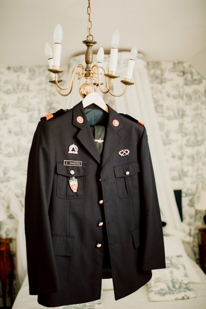 Habits du marié au Domaine du Bouloy