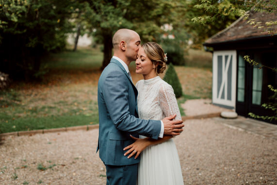 Couple de mariés à la Dime de Giverny